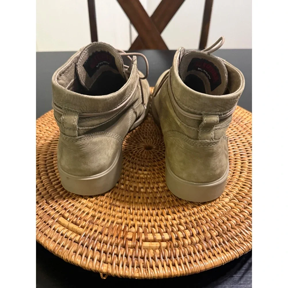 Kodiak Bralorne Waterproof Leather Ankle Boots Olive Green KD0A4TD7OGX Womens 10